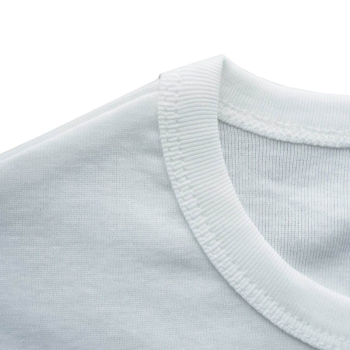 PLAYBOY HIGH BUNNY CROPPED L/S TEE - White