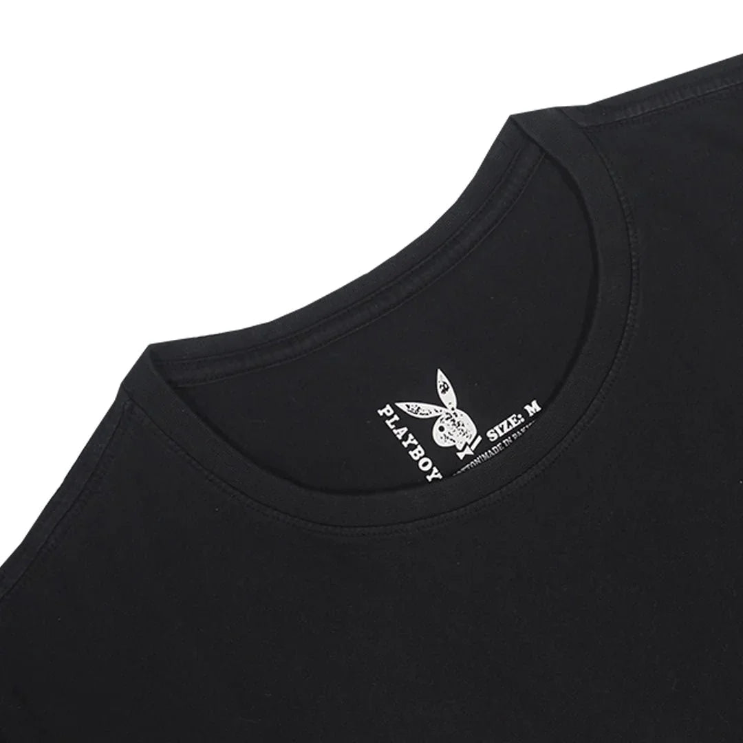 Playboy Lovers Pocket Tee - Black