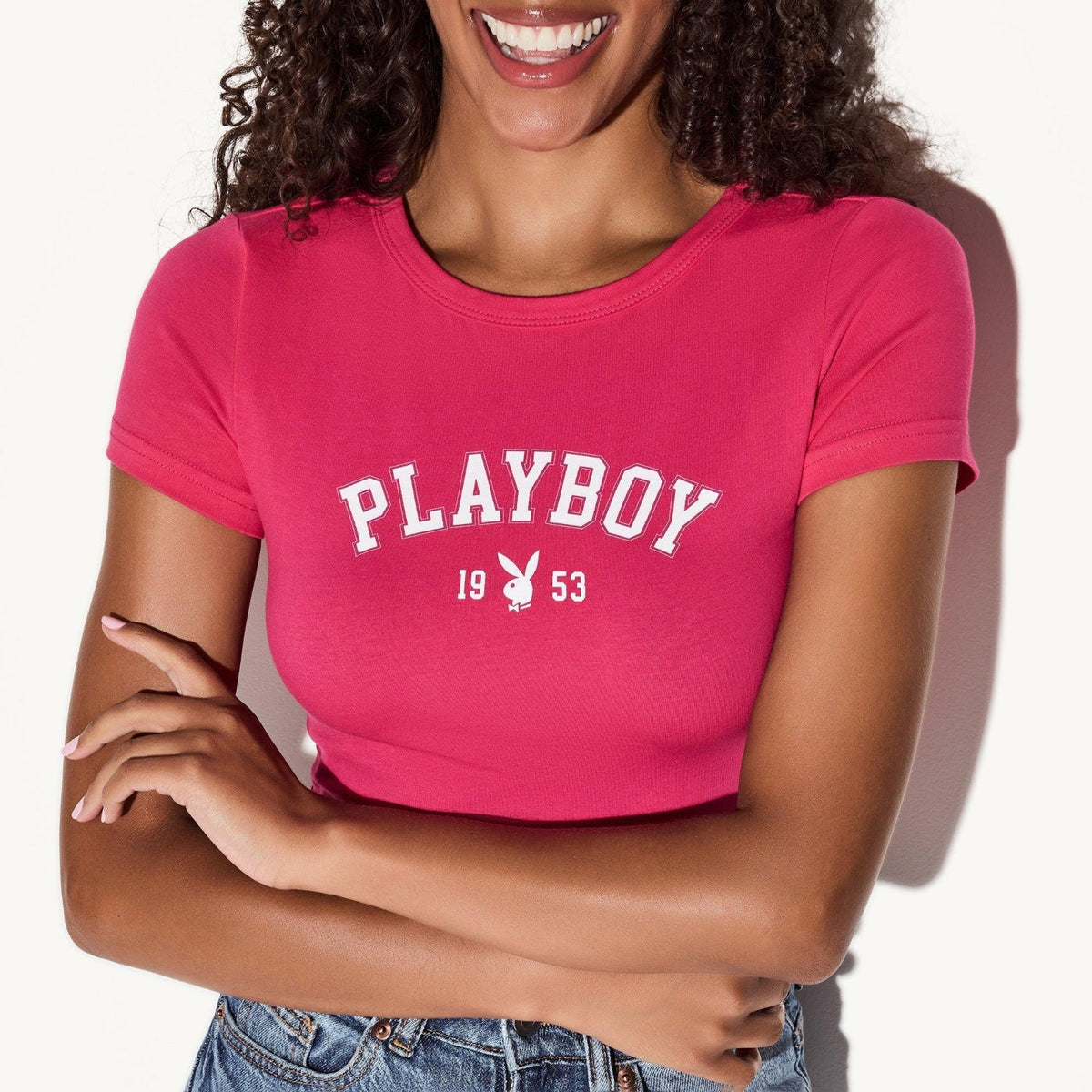Playboy 1953 Varsity Baby Tee