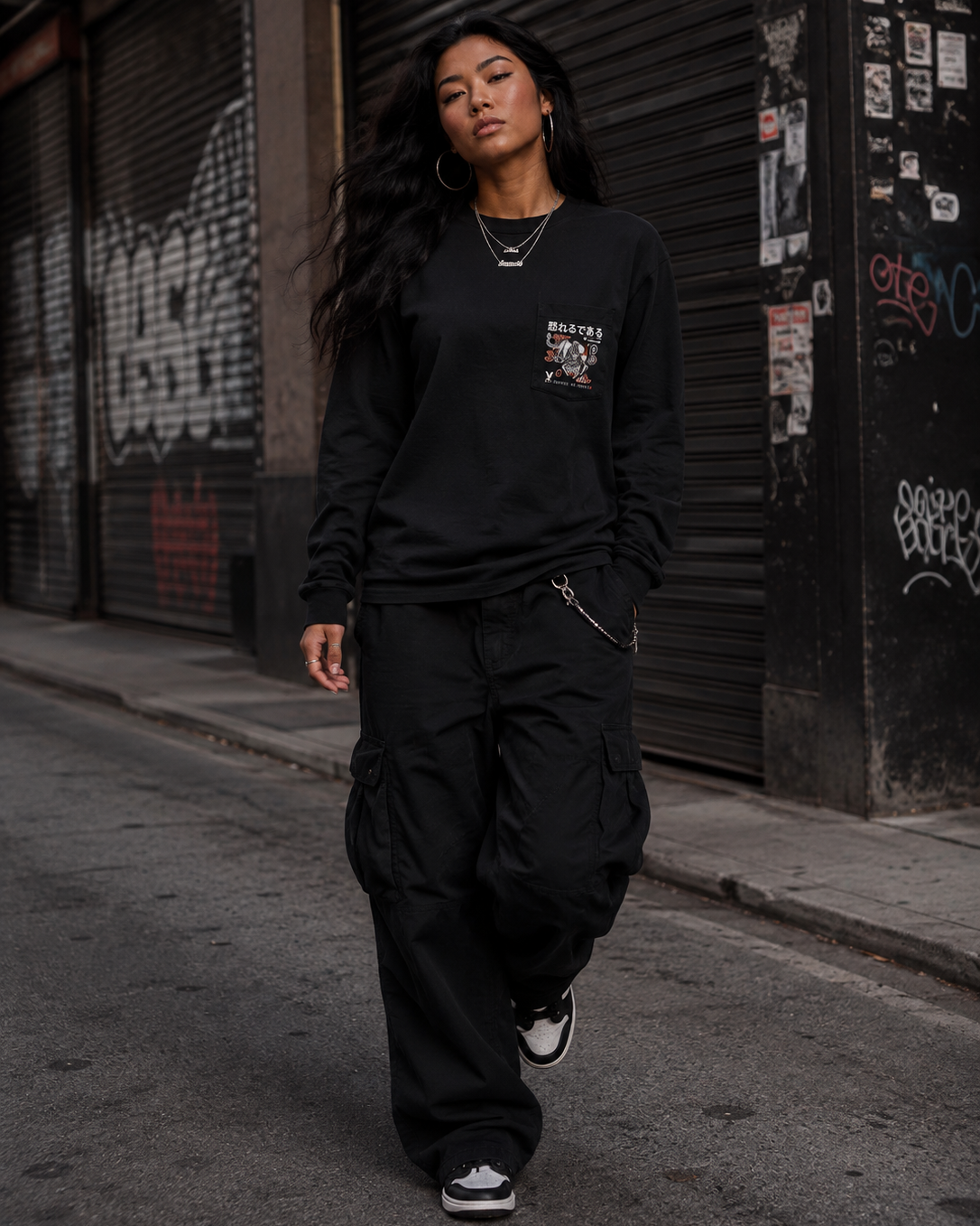 Playboy Be Brave Long Sleeve Tee