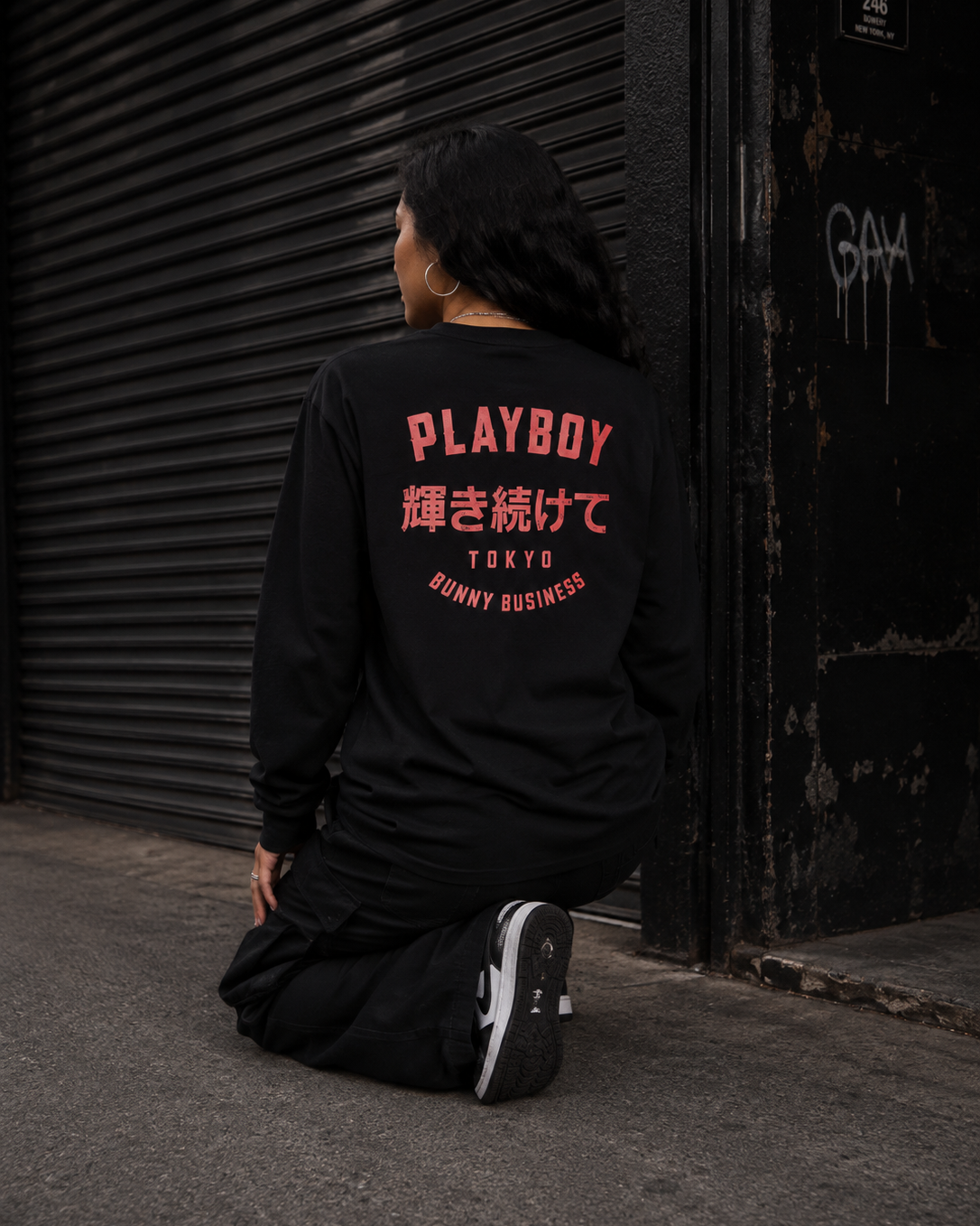 Playboy Tokyo Long Sleeve Tee