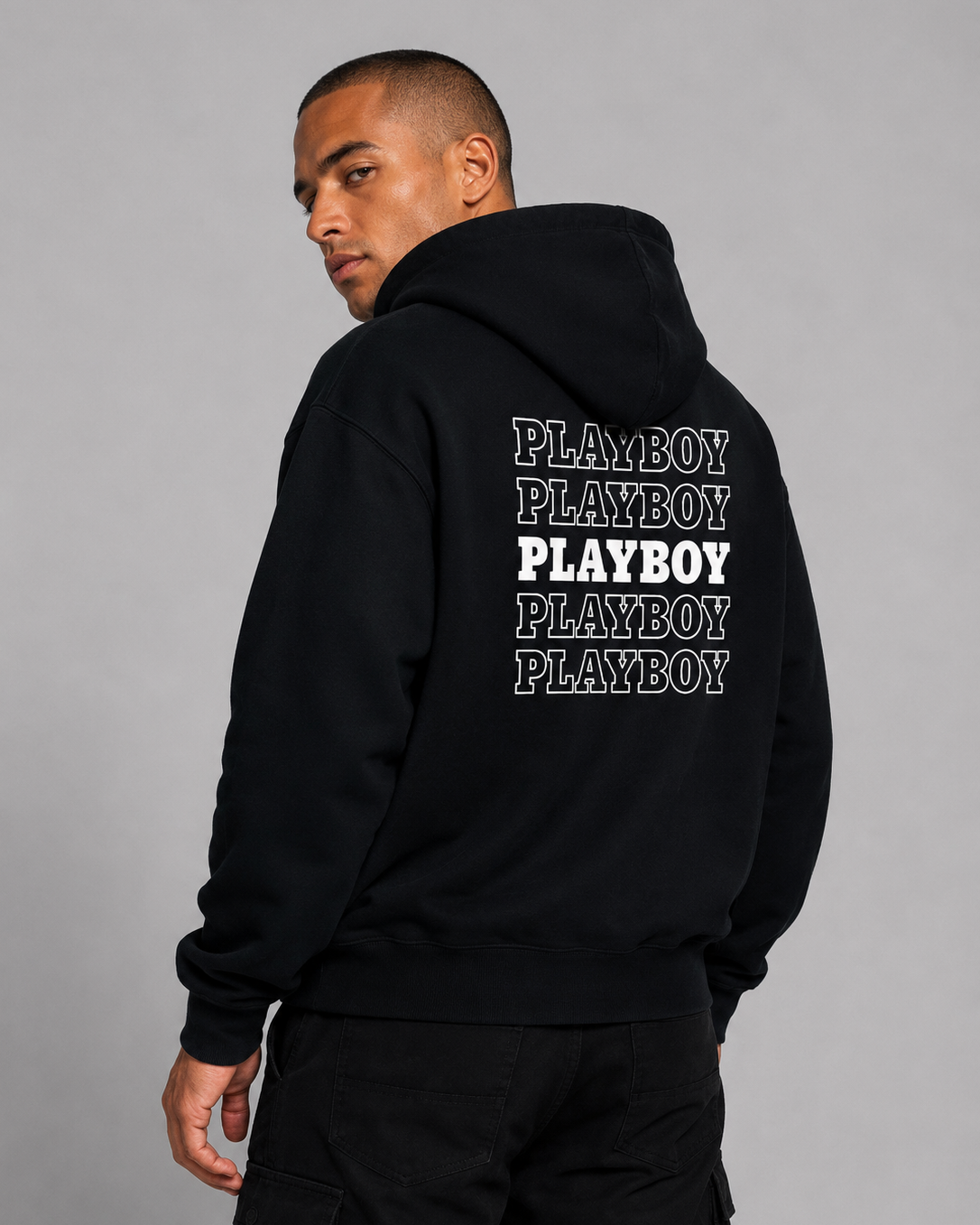 Playboy Repeating Masthead Hoodie