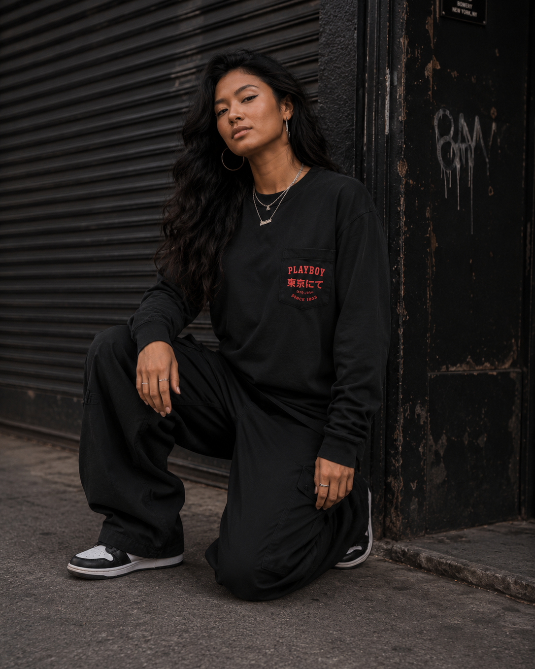 Playboy Tokyo Long Sleeve Tee