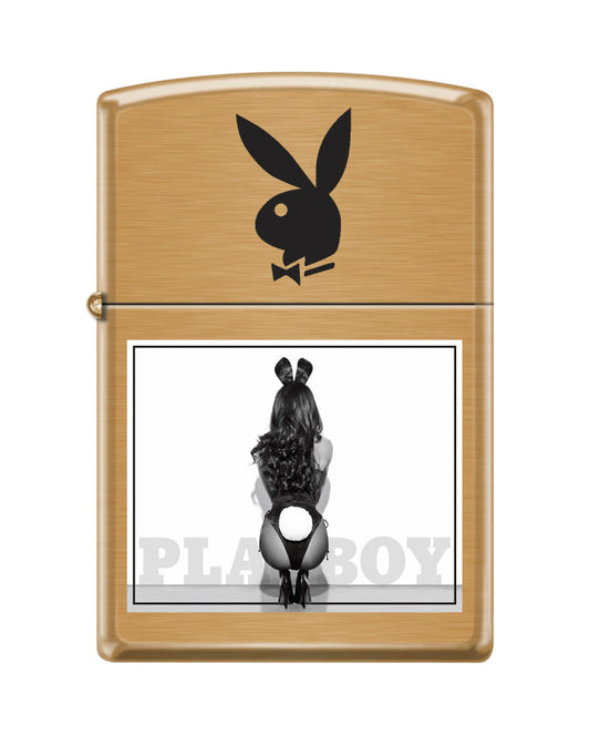 Playboy Icon Bunny Zippo Lighter - Gold