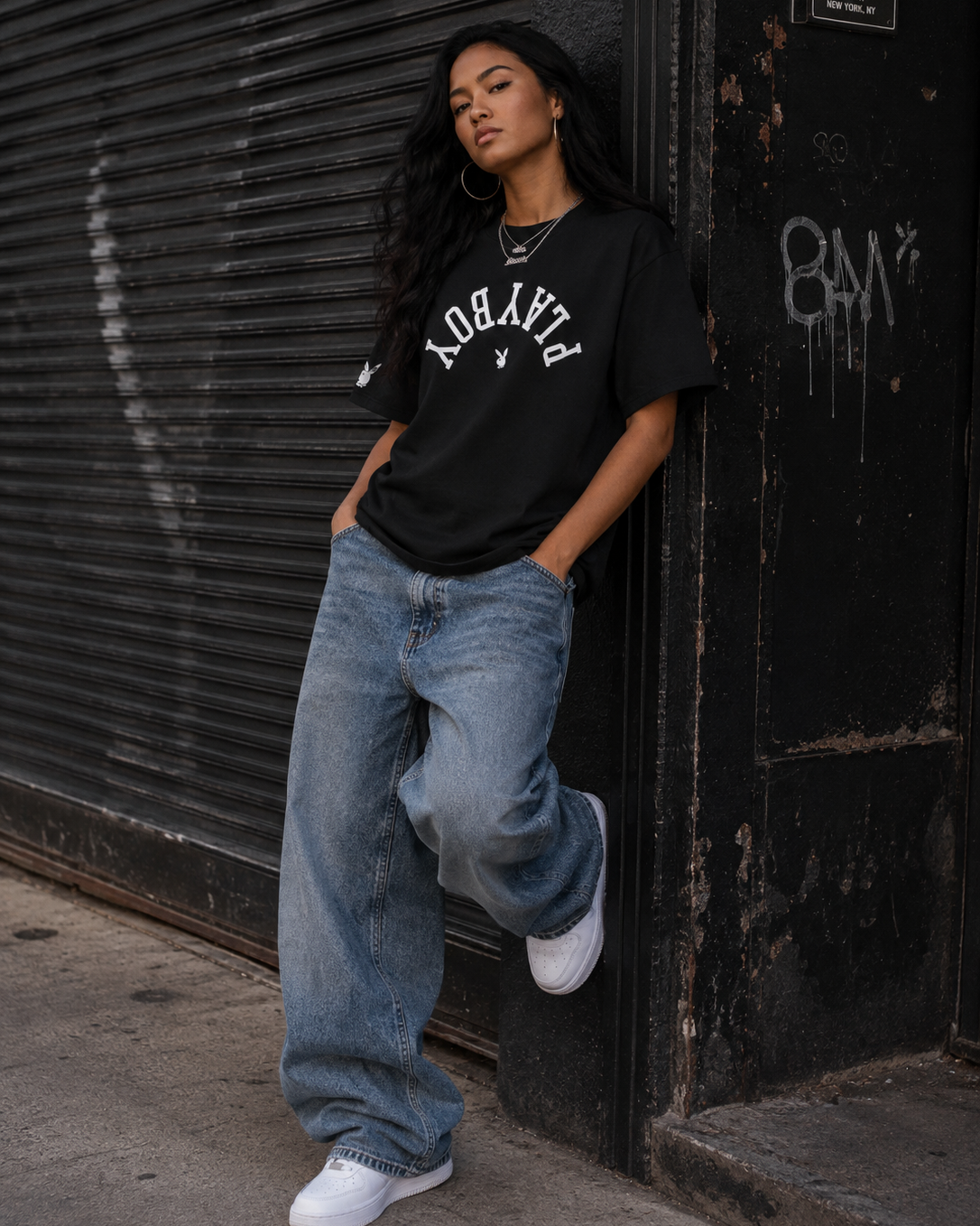 Playboy Upside Down Tee