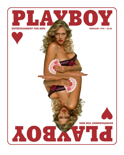 Playboy Janis Cover Tee - Off-White