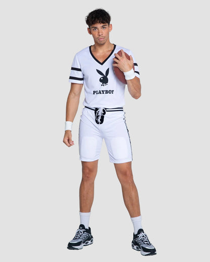 Playboy Football Touchdown Hunk - White/Black