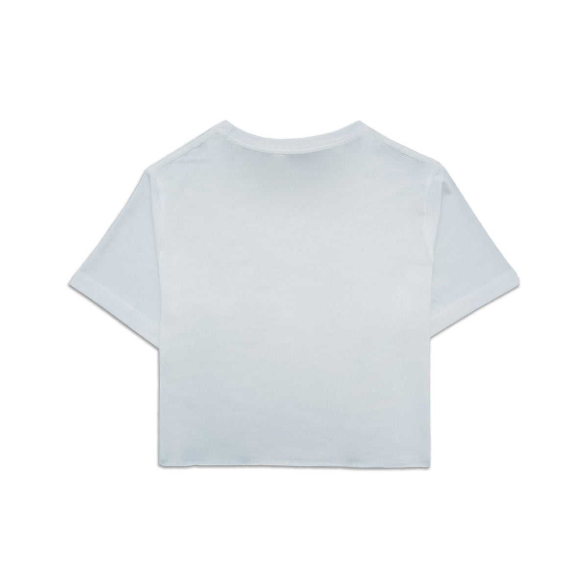 Playboy Blue Crush Crop Tee - White
