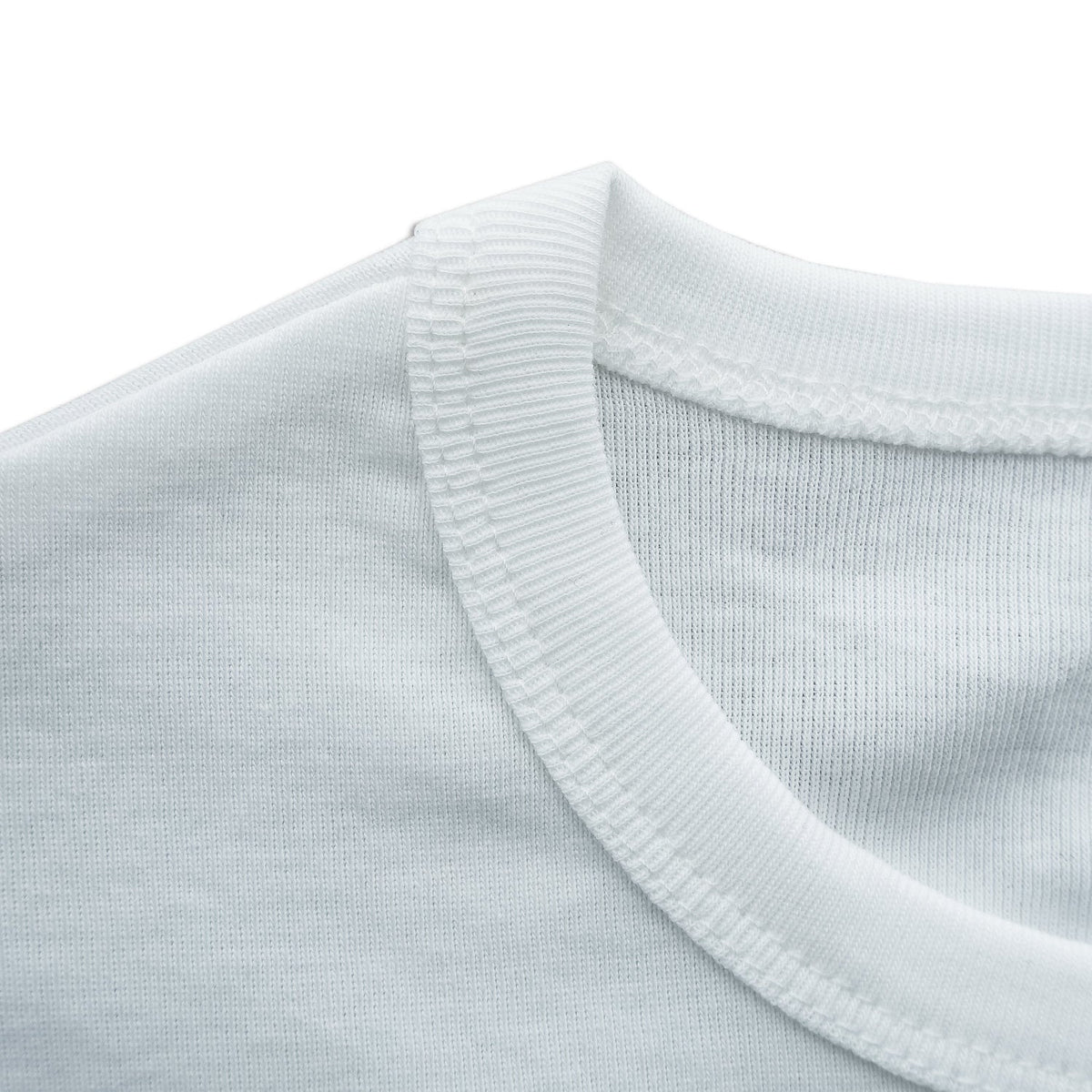 PLAYBOY BLUE CRUSH LOGO L/S CROP TEE - White