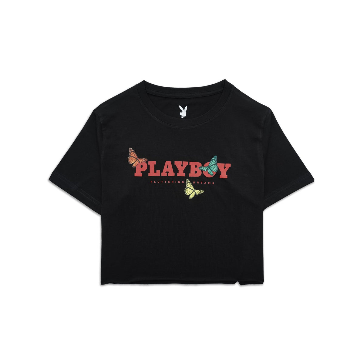 Playboy Butterfly Crop Tee