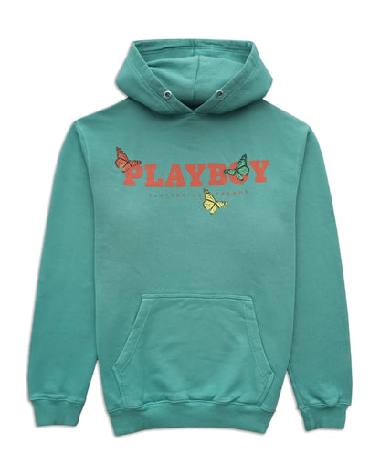PLAYBOY DREAMS HOODIE. - Sage Green