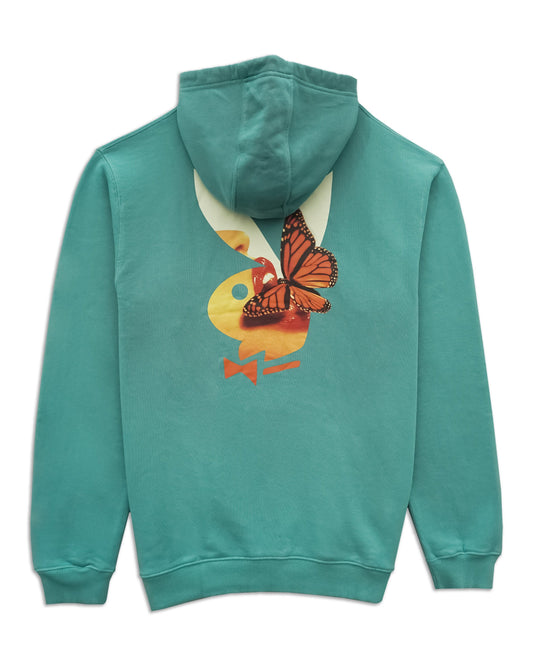 PLAYBOY DREAMS HOODIE. - Sage Green