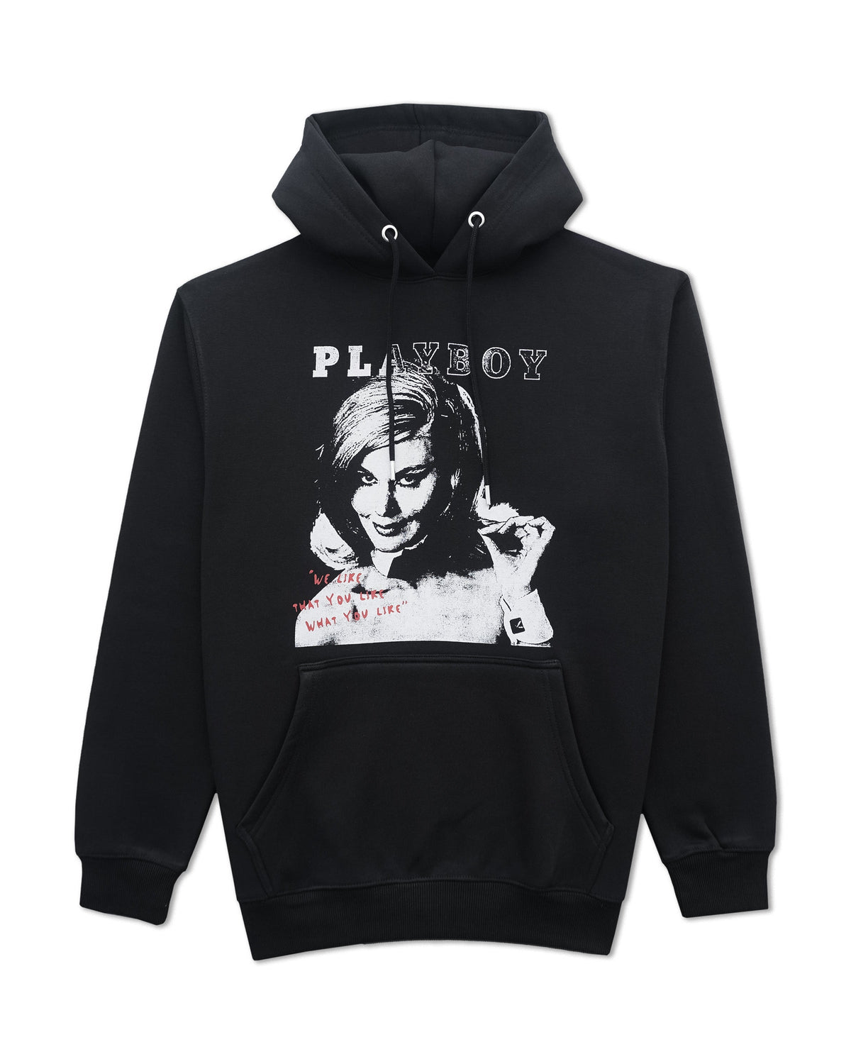 ICONIC PLAYMATE HOODIE - Black