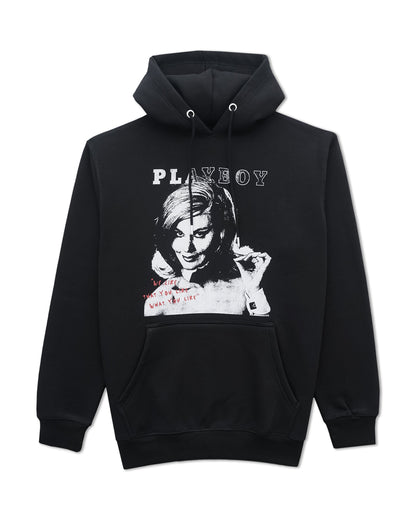 ICONIC PLAYMATE HOODIE - Black