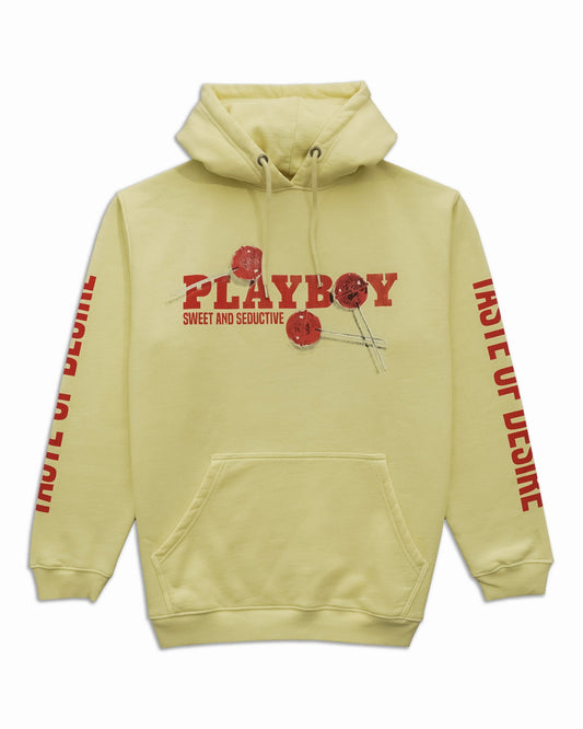 PLAYBOY SWEET DESIRE HOODIE - Lemon
