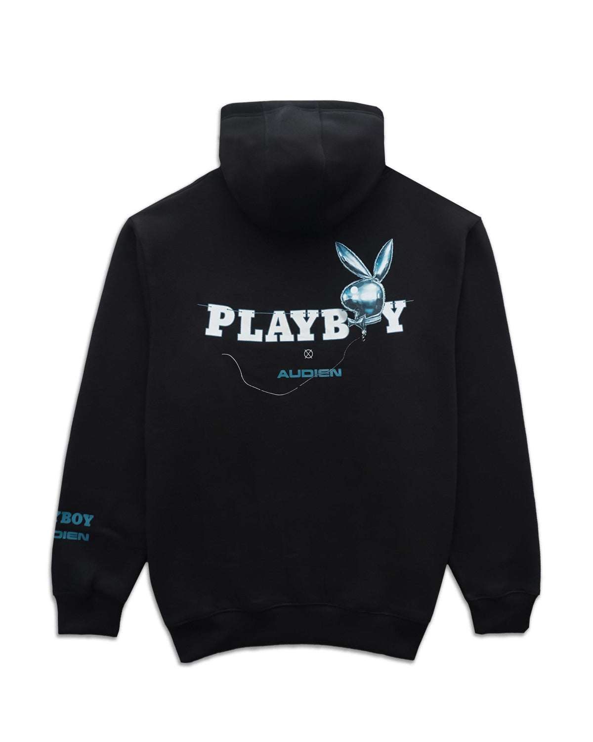 Playboy x Audien Chrome Bunny Hoodie - Black