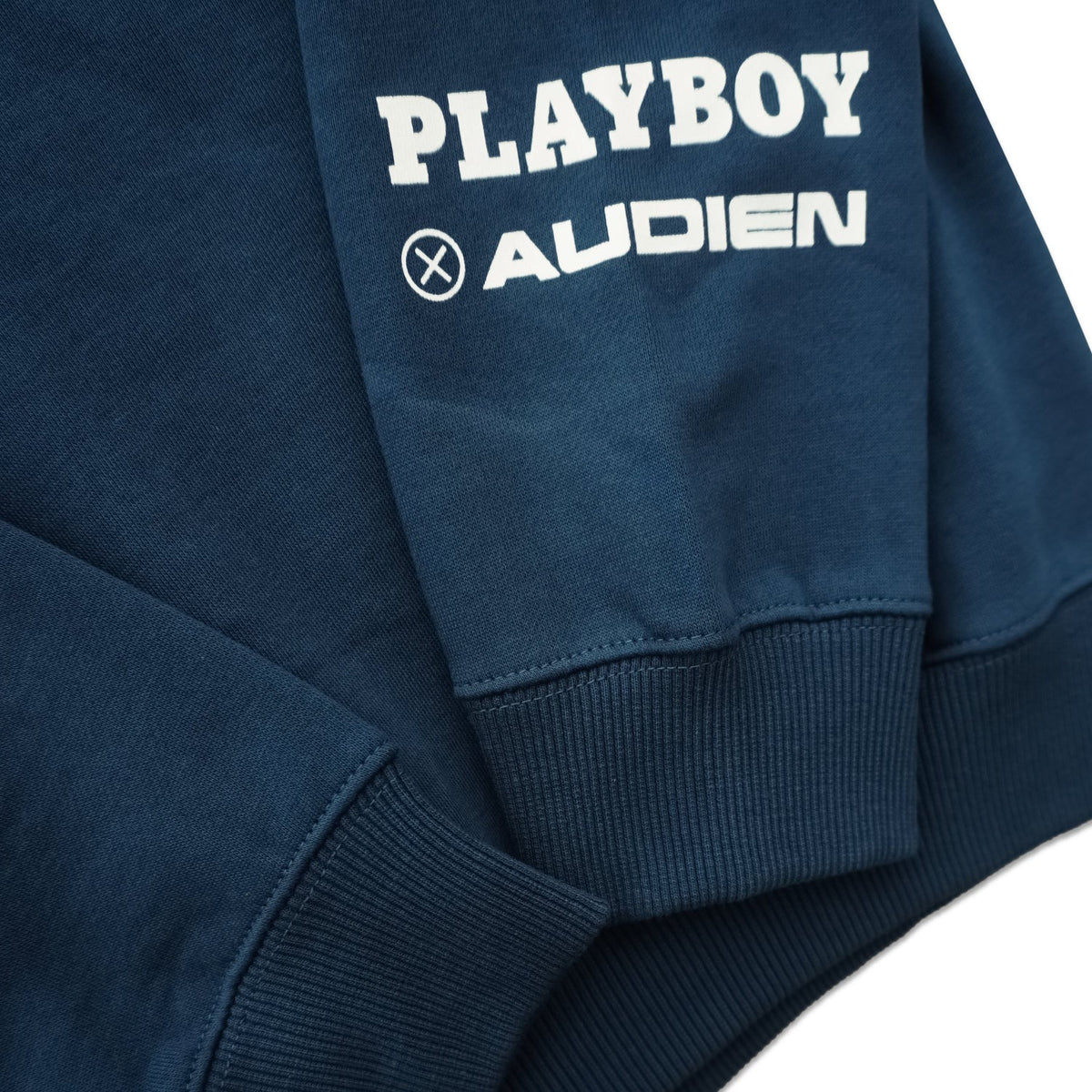 Playboy x Audien First Love Hoodie - Midnight Teal
