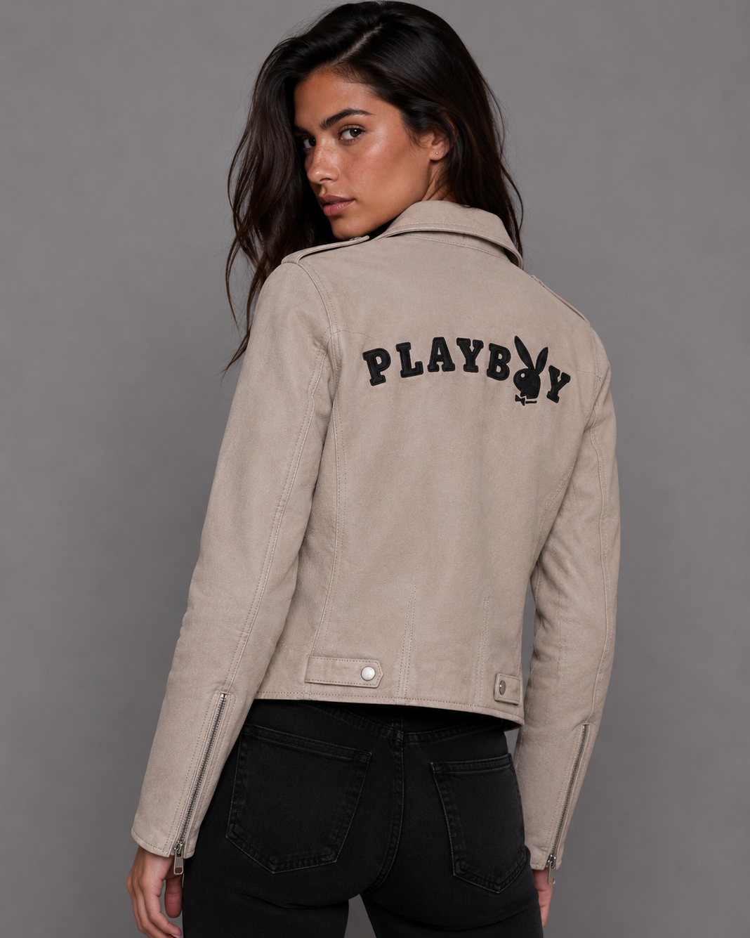 Playboy Olympe Women's Leather Jacket