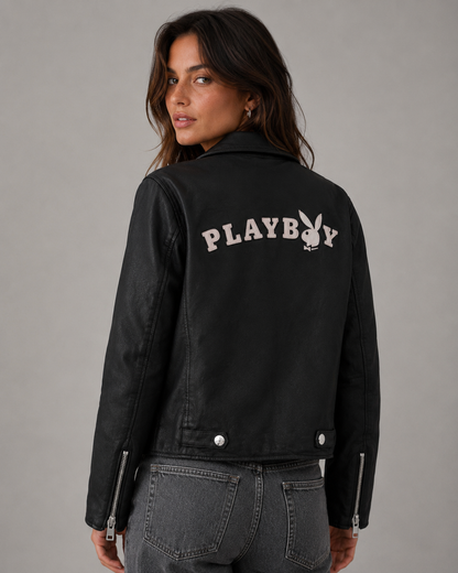Playboy Olympe Women's Leather Jacket