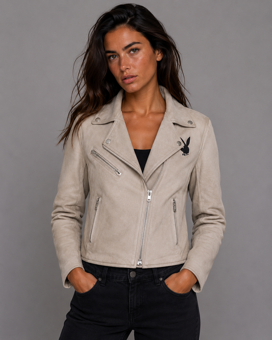 Playboy Olympe Women's Leather Jacket