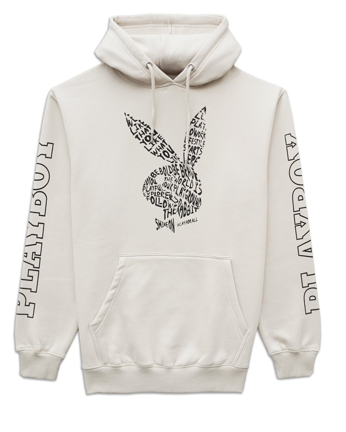 Playboy Script Bunny Hoodie