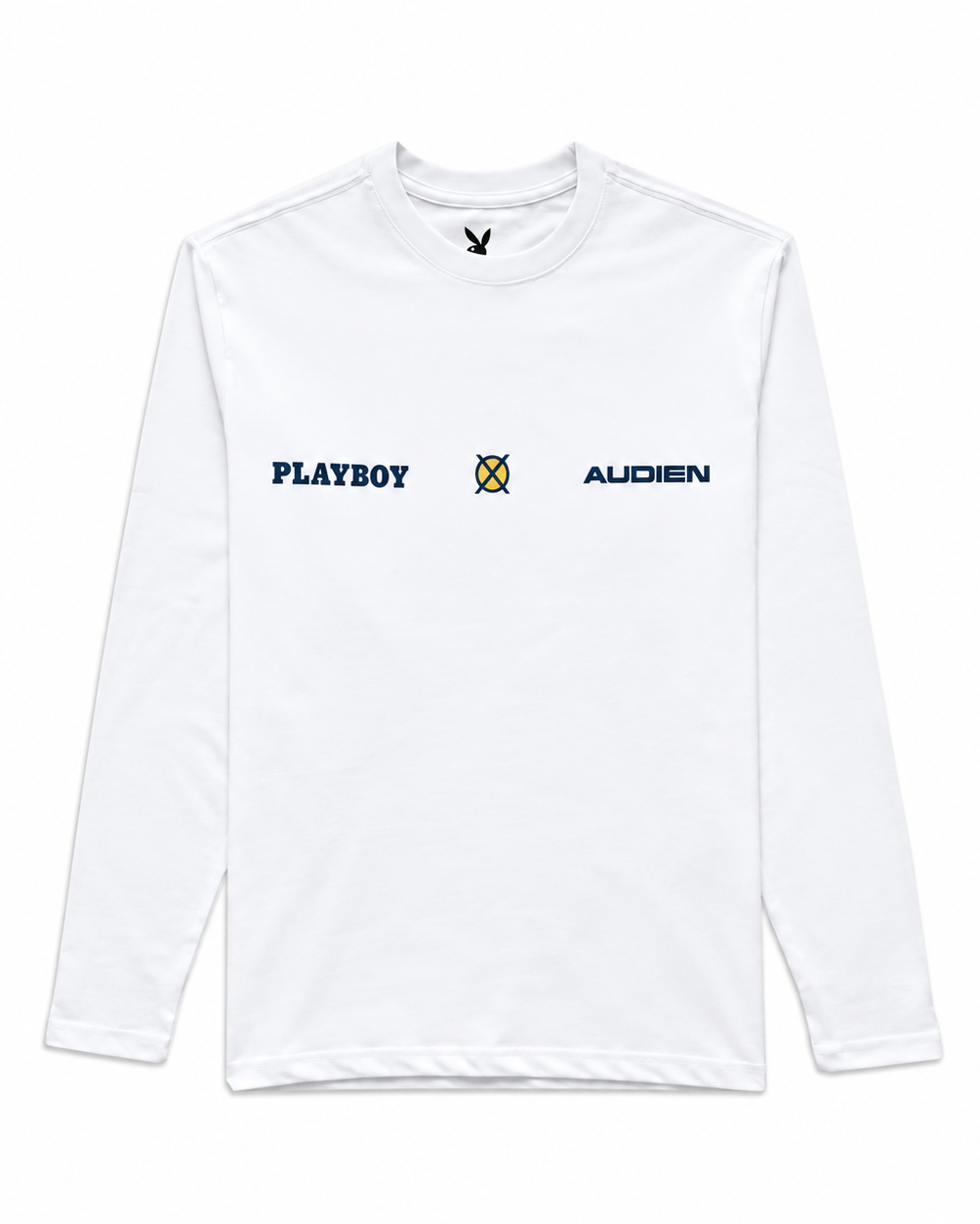 Playboy x Audien Metallic Bunny Long Sleeve - White