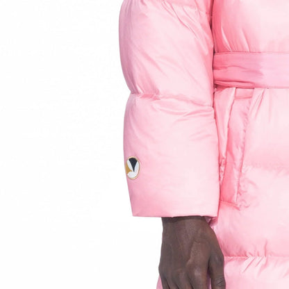 Playboy Belted Long Puffer Jacket