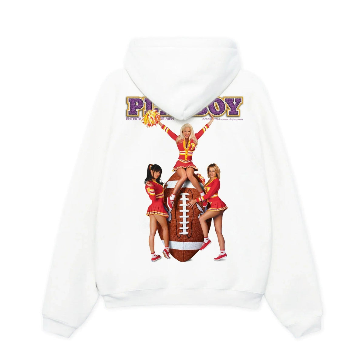 Playboy Cheer Hoodie - White