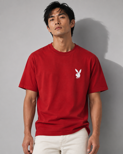Playboy Eugena Cover Tee - Red