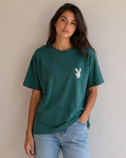 Playboy Feb 1971 Cover Tee - Green