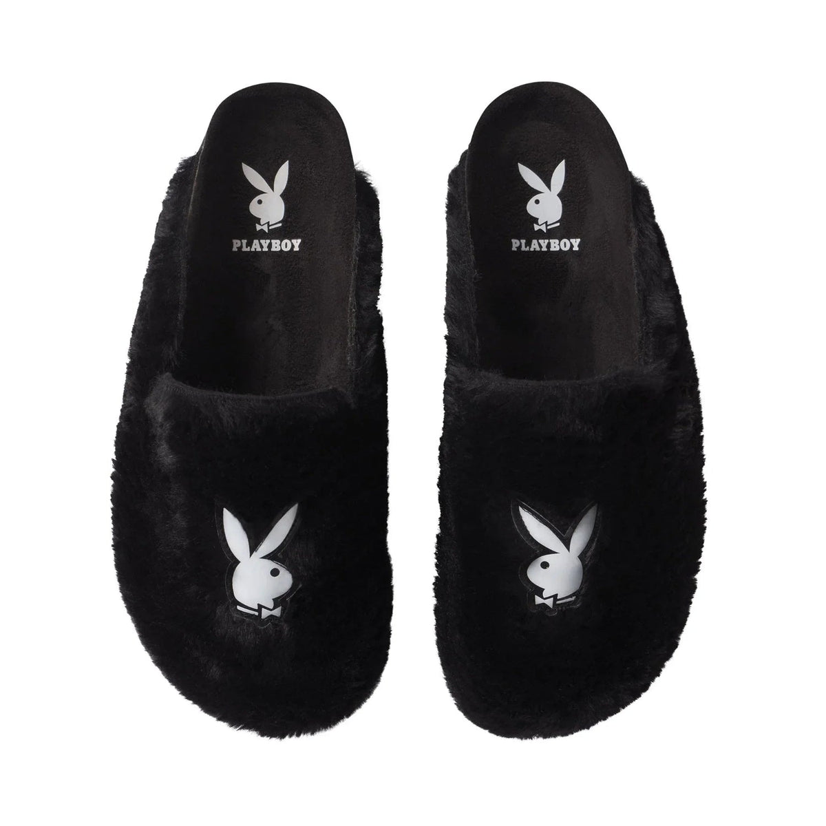 Playboy Fuzzy Slides