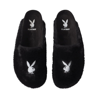 Playboy Fuzzy Slides
