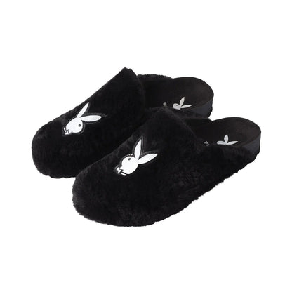 Playboy Fuzzy Slides