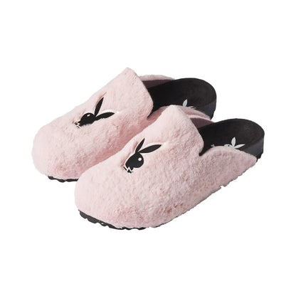 Playboy Fuzzy Slides