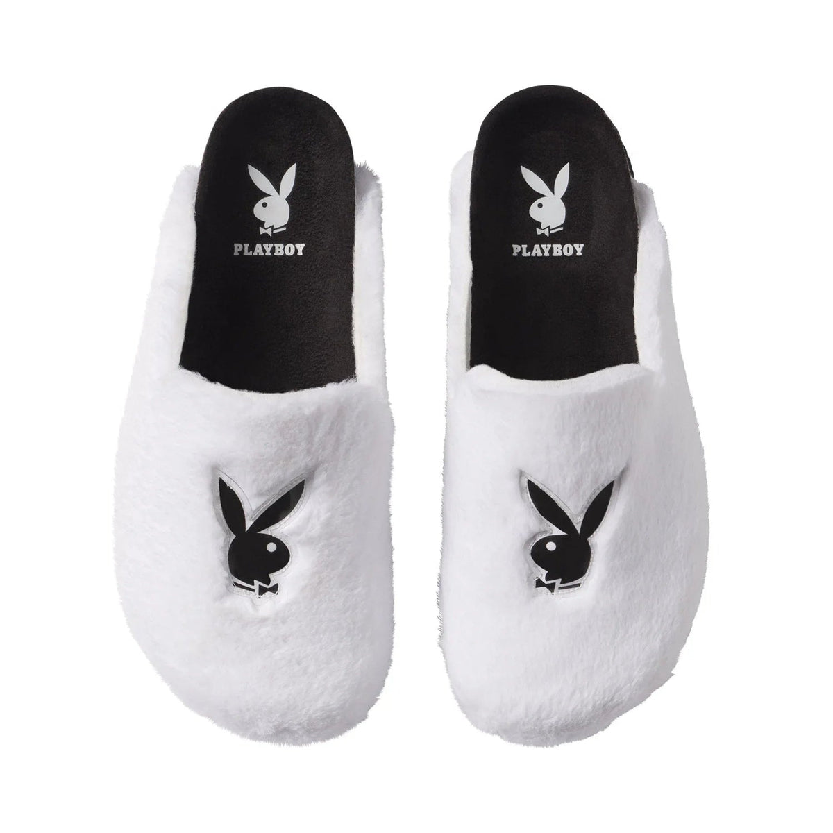Playboy Fuzzy Slides