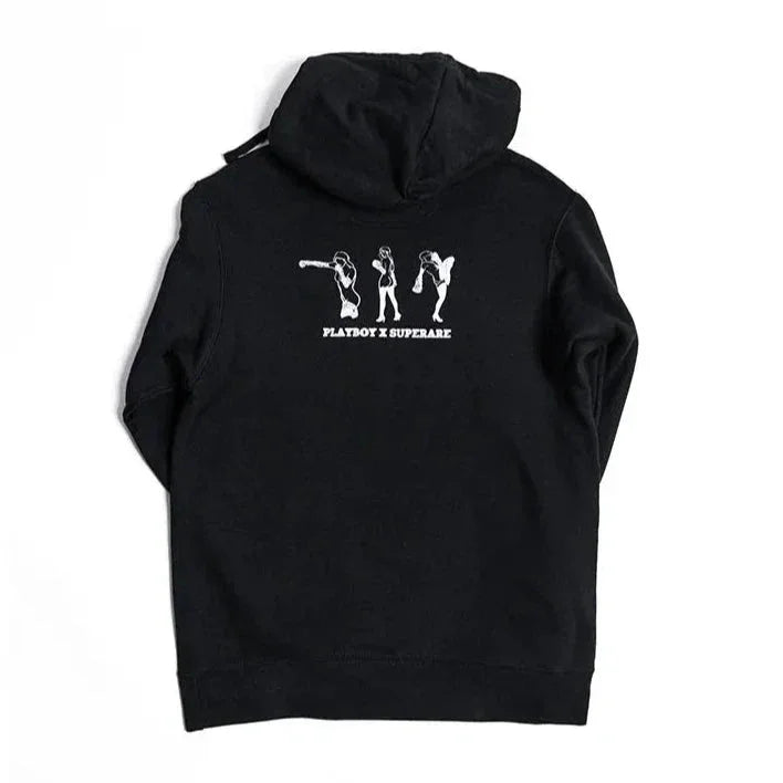 Playboy Knockout Hoodie Black - Black