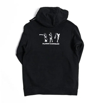 Playboy Knockout Hoodie Black - Black