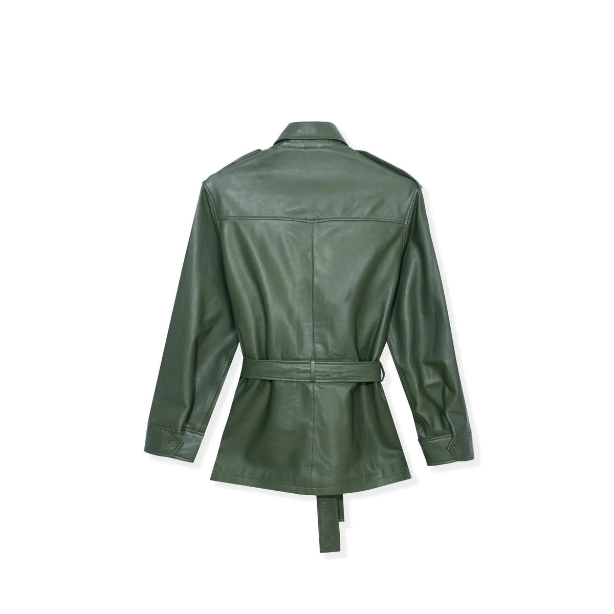 Playboy Leather Safari Jacket