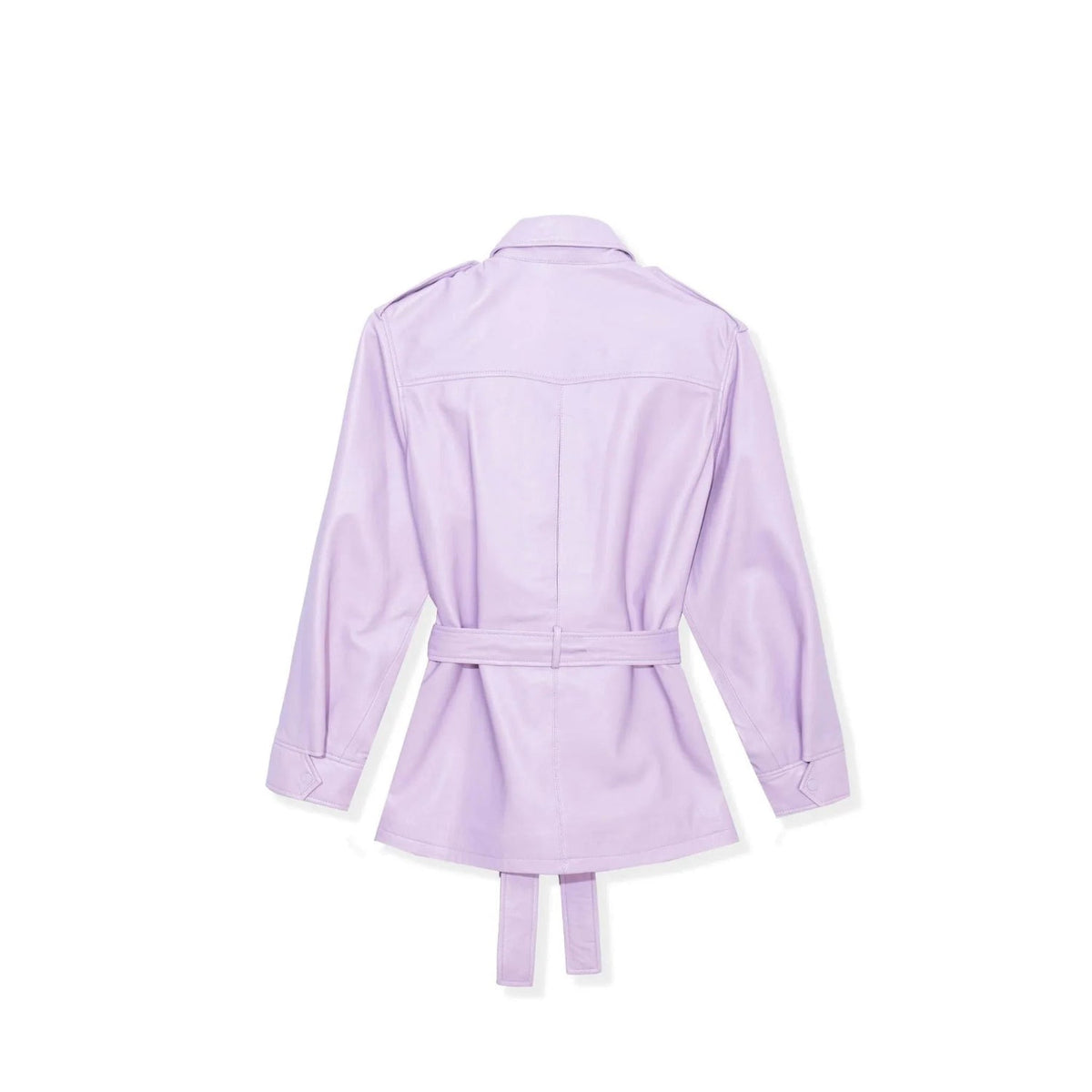 Playboy Leather Safari Jacket
