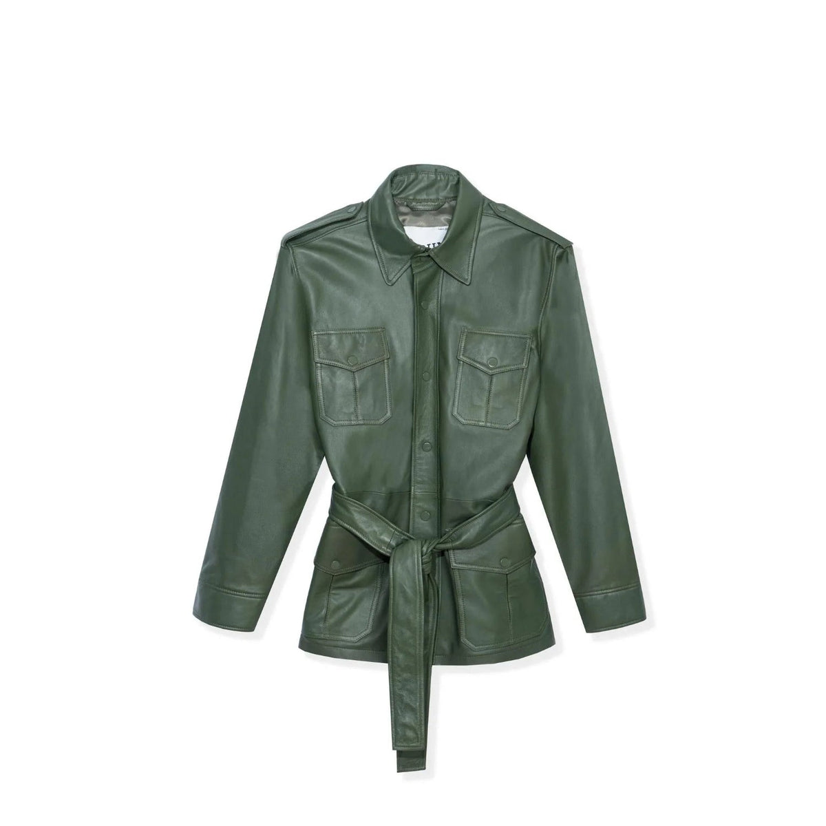 Playboy Leather Safari Jacket