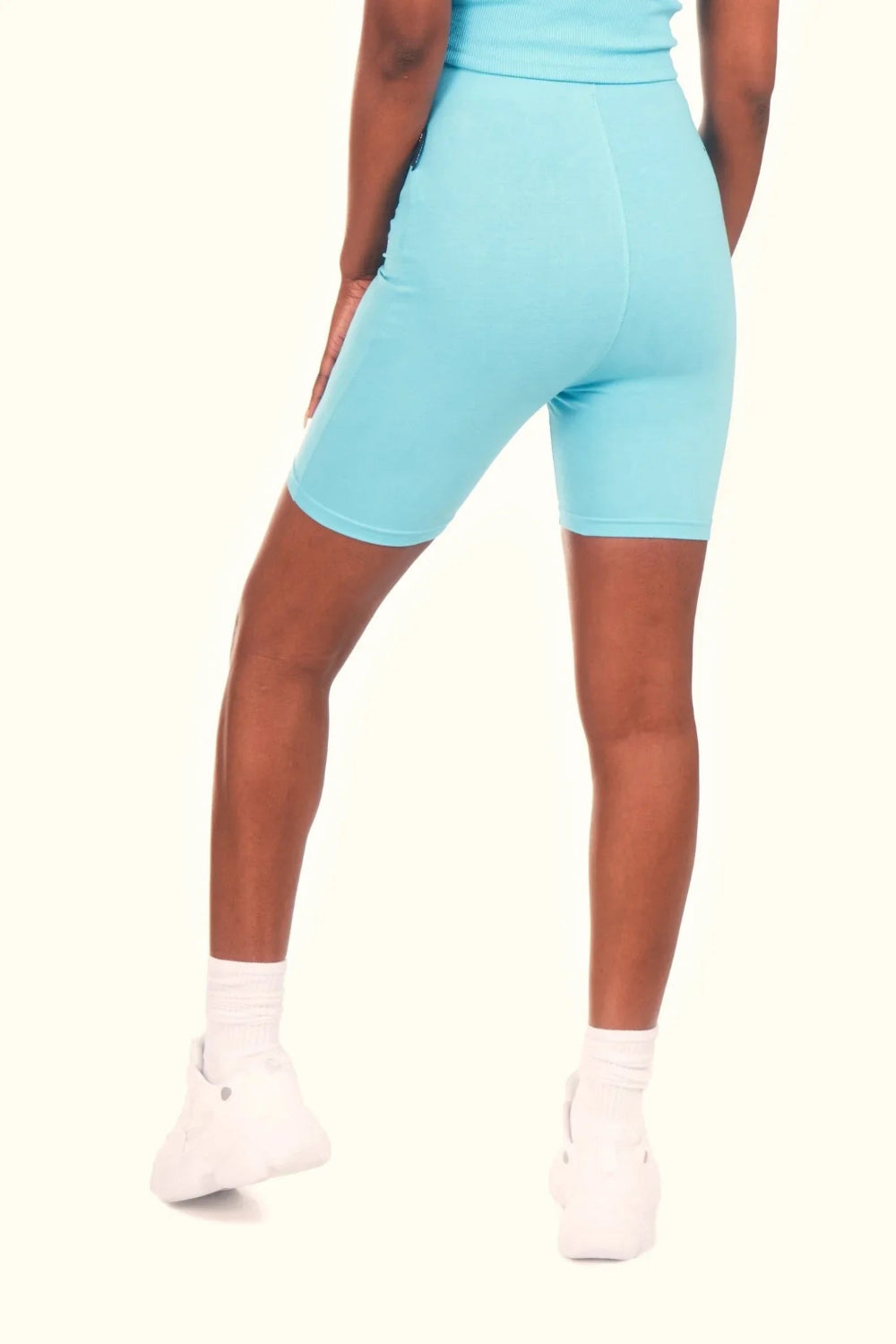 Playboy Logo Biking Shorts - Blue