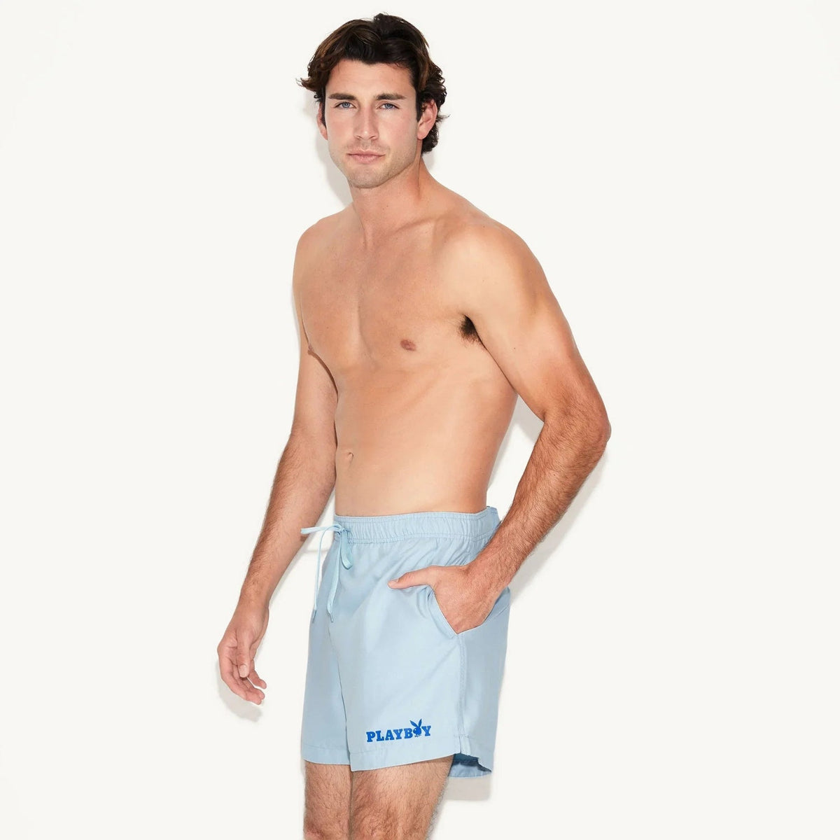 Playboy Men's 15" Core Swim Trunks