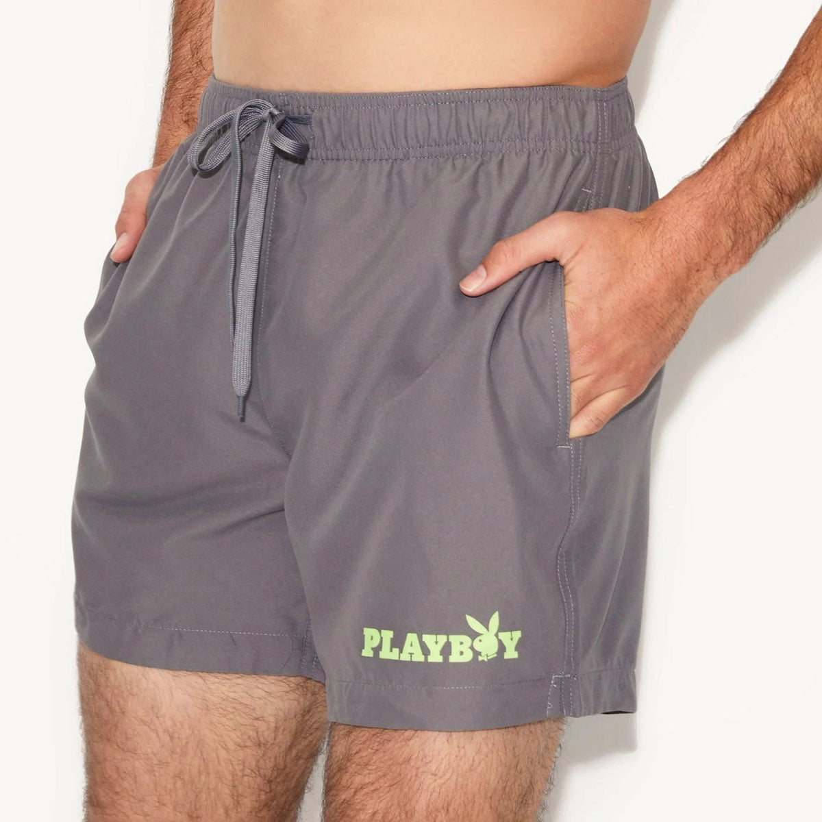 Playboy Men's 15" Core Swim Trunks