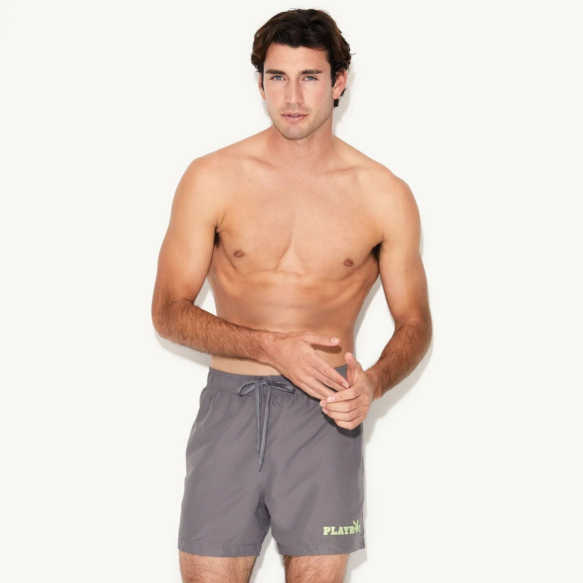Playboy Men's 15" Core Swim Trunks