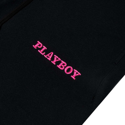 Playboy Men's Bunny Outline Sweatpants - Stretch limo