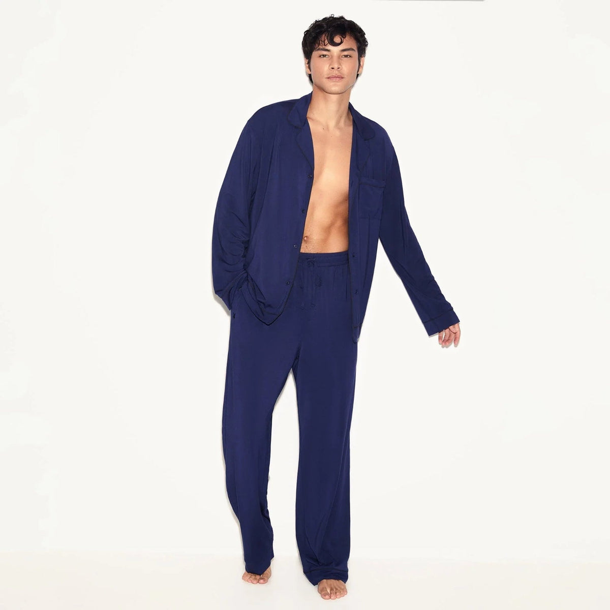 Playboy Men's Classic Sleep Set - Navy