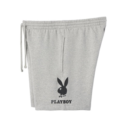 Playboy Men's Double Bunny Sweat Shorts