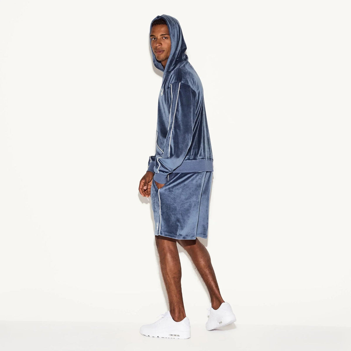 Playboy Men's Velour Hoodie