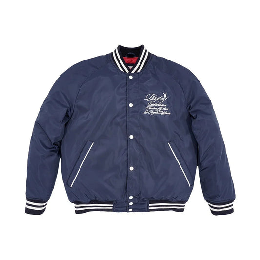 Playboy EST.53 LA Blue Jacket - Navy