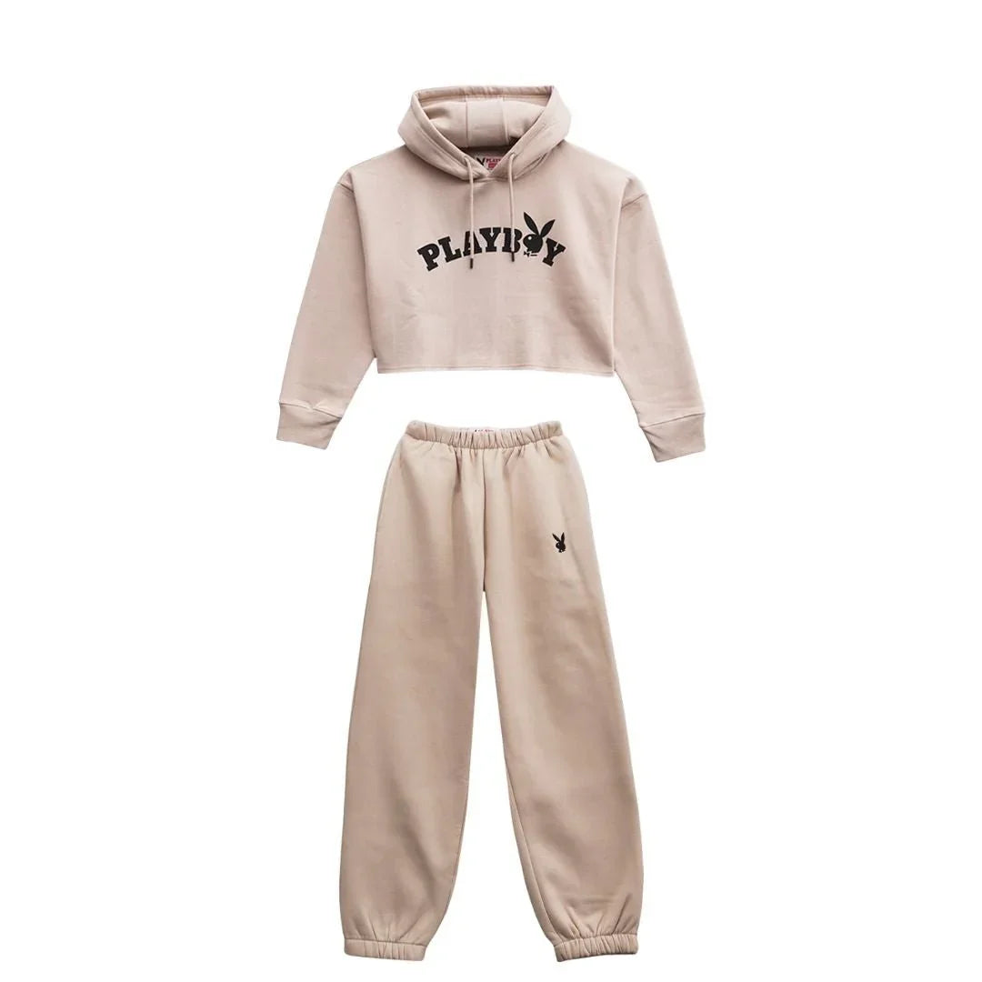 Playboy Logo Cropped Set